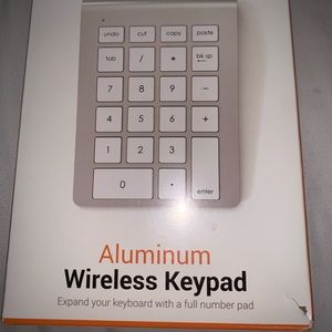 Aluminum wireless key pad new never opened